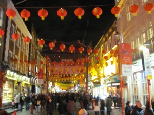 Lanterns in Chinatown